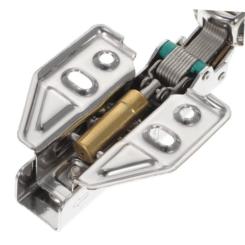 Close-up of Stainless Steel Hidden Door Hinge With Soft Close Mechanism For Kitchen And Bathroom Cabinets Built To Last Durable Material Easy