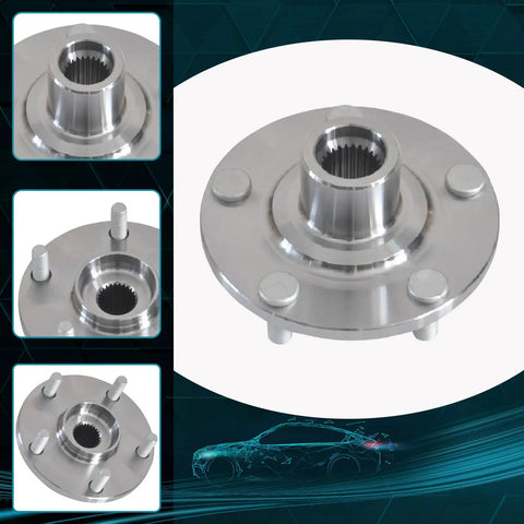 Front Wheel Hub Bearing Assembly 2 Pack Fit For 2004 2017 Toyota Camry, 2001 2007 Highlander, And 2004 2008 Solara, 5 Lug