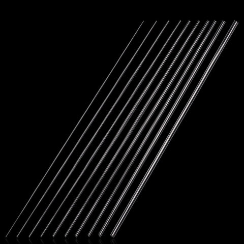 BBYPP stainless steel straight wire assortment kit, 156pcs, 40cm length, 13 diameters 0.2–3mm
