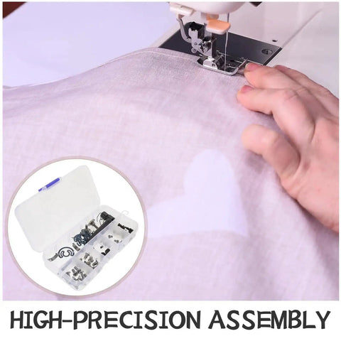 Pro Grade Sewing Machine Replacement Screw Kit With Spring Set For Industrial Flat Machines, shown with high-precision assembly use.