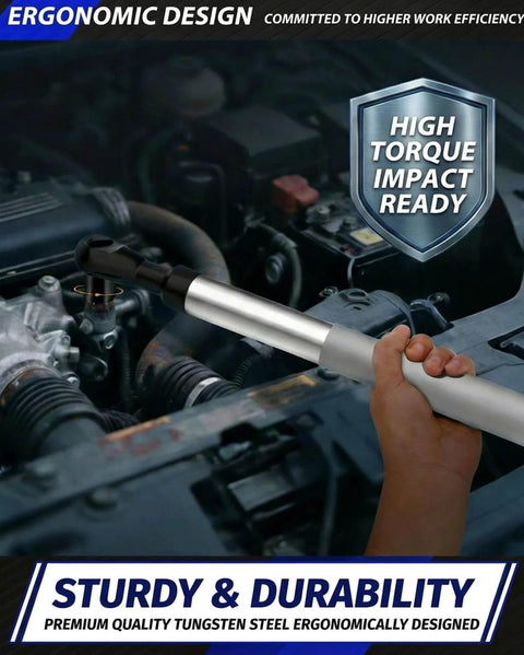 1/2-Inch Offset Extension Wrench For Tight Spots in automotive use