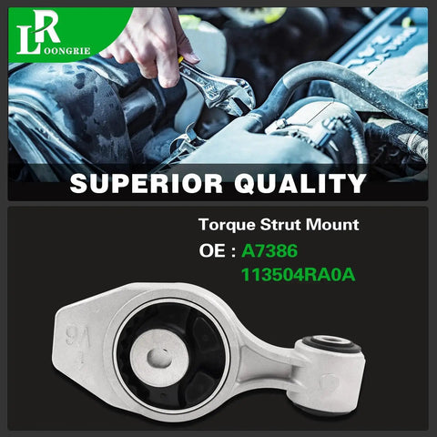 Beefy OEM Grade Torque Strut Mount Replacement For 3.5L V6 Engines Direct Fit On 2013 2018 Altima 2015 2024 Maxima Murano