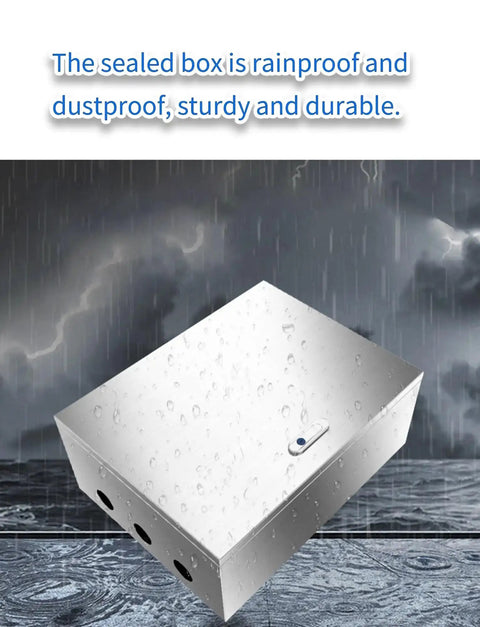 Rugged Stainless Steel Junction Box Enclosure For EV Chargers Telecom CCTV And Control Panels Wall Mounted Indoor Outdoor