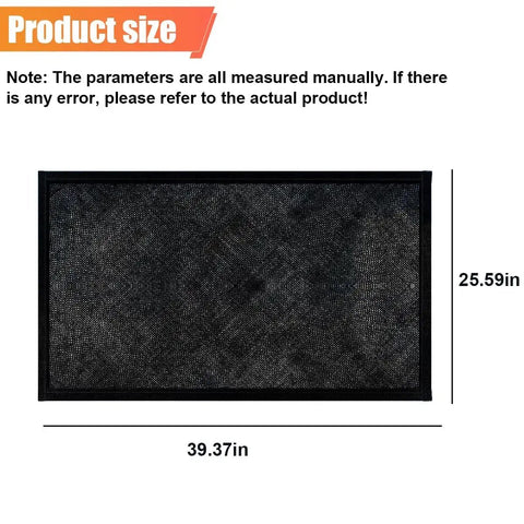 Magnetic Car Sunroof Shade Mesh UV Protection Net For Mosquito Window Cover 25.5x39.3 in polyester mesh product size