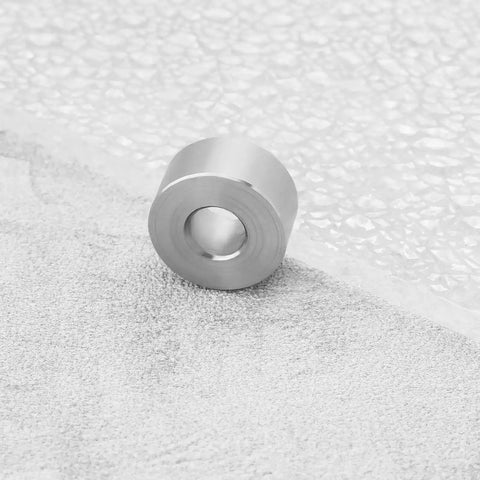 8Pcs 304 Stainless Steel Spacer Sleeves M8 Unthreaded Bushings Gaskets ID 8.2 X OD 20mm, Height 10mm on textured surface