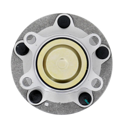 Rear Wheel Bearing Hub Assembly For 2016 Through 2021 Honda Civic And 2019 Through 2022 Honda Insight 5 Lug Rear Position Fits Left Or Right Side 2 Pack Premium Replacement Replaces OEM 512570 42200TBAA01 42200TBAA02 HA590769, front view