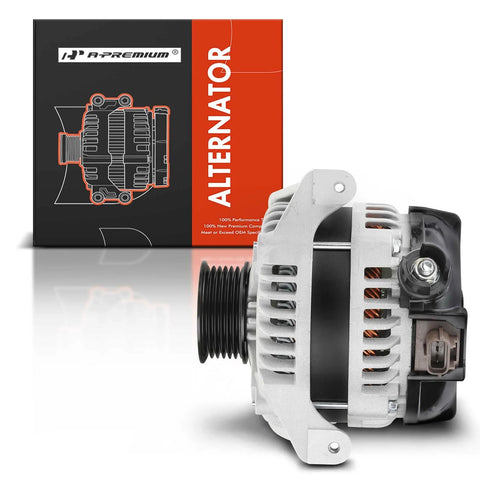 12V 150A Heavy Duty Alternator for Ford F 150 2009 2010 4.6L 5.4L V8 Expedition 2009 2010 5.4L Lincoln Navigator 2009 2010 5.4L Clockwise 6 Groove Pulley Replacement 9L3T10300CB