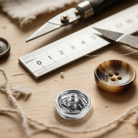 120 Pcs Silver Metal Snap Fasteners 6mm Mini Sew On Button Closures for Clothes Dolls Garments DIY Sewing Accessories