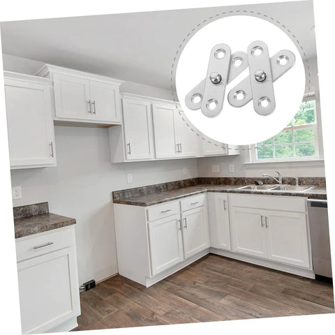 20 Piece Rotating Stainless Steel Hidden Door Hinges 360 Degree Up And Down Pivot Shaft Concealed Cabinet Hinges for kitchen installation