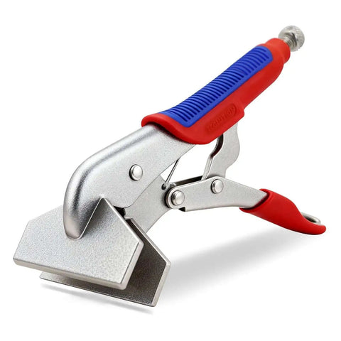 10 Inch Locking Sheet Metal Clamp With Trigger Release, Heavy Duty Adjustable Welding Pliers For Metalworking, nickel plated tool