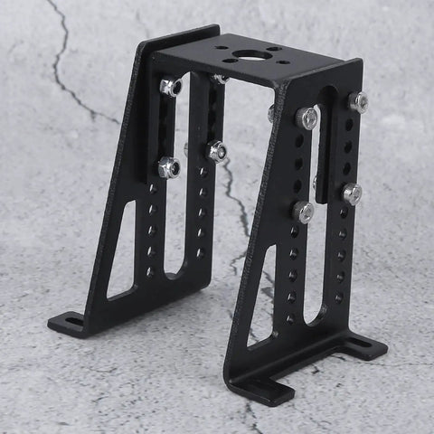 Lightweight Aluminum RC Motor Mounting Bracket for Small Model Aircraft Removable Bracket Stand for Airplane Motors Durable Alloy Construction Easy Install Stable Performance for RC Planes and Drones Precision Fit and Hassle Free Setup