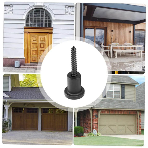 Sliding Barn Door Track Spacers Kit With Breezy Install Aesthetic Wall Mount Hardware including screws and spacers