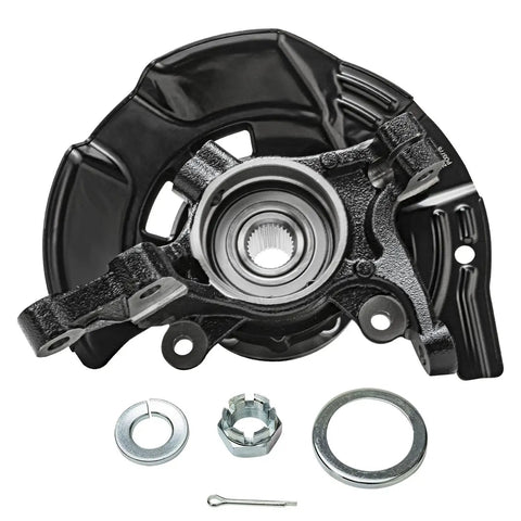 Four Piece Front Suspension Kit For 2011 Hyundai Sonata 2.0L Sport Suspension Includes Two Front Steering Knuckles, Wheel Hub Bearings
