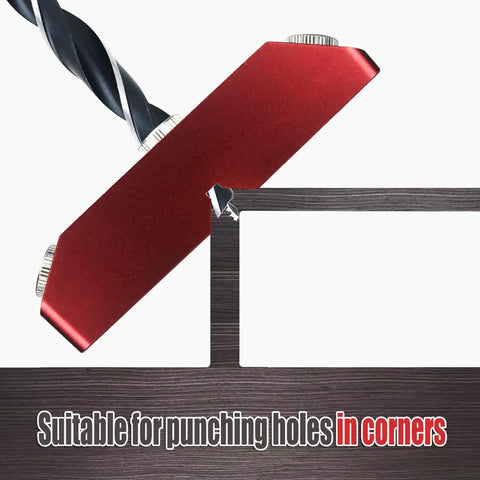 Pocket Hole Jig For Woodworking And Furniture Assembly, Aluminum Alloy Construction with 30, 45, 90 Degree Holes, Corner Use