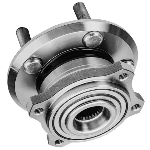 AWD Front Wheel Hub And Bearing Assembly Kit For 300 Dodge Charger Challenger Magnum 2 Piece Set Front Position 5 Bolt Non ABS Hub Replacement With 10 Year Warranty