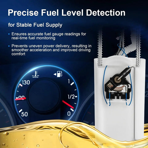 Fuel Pump Assembly With Level Sensor And Sending Unit For 2000 2001 2002 2003 Cadillac Escalade Tahoe Yukon V8 4.8L 5.3L 6.0L