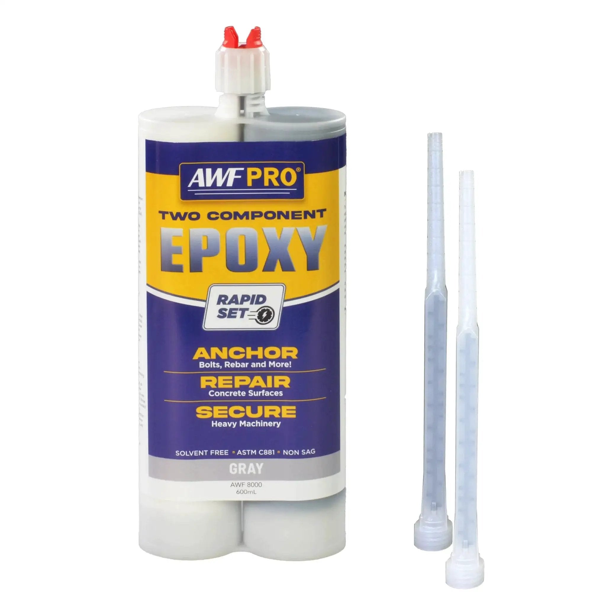 rapid set epoxy adhesive for concrete - 20.2 Oz Tough ...