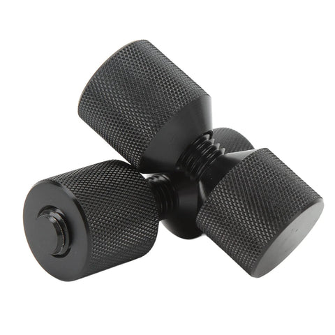 Two Hole Pipe Flange Alignment Pins In Anodized Black Aluminum, Flange Aligners for Automotive, Marine, and Machinery