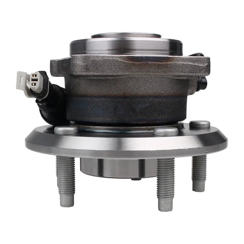 Rear Wheel Hub And Bearing Assembly 512358 For 2007 2009 Pontiac Torrent, 2012 2015 Chevy Captiva Sport, 5 lug, side view