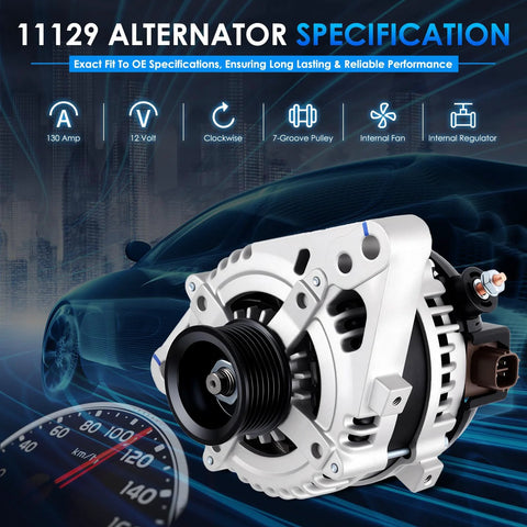 Replacement Car Alternator For Toyota Tacoma 2005 2015 And 4Runner 2003 2009 4.0L V6 High Output Auto Alternator with specifications