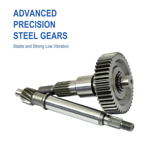 Advanced precision steel gears for Beefy 120W 110V AC Worm Gear Reducer Motor with Speed Controller 1:80 Reduction projects.