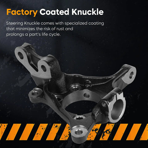 Front Left Steering Knuckle Wheel Bearing Hub Assembly That Fits Subaru Forester 2009-2014, Impreza 2008-2014, product close-up