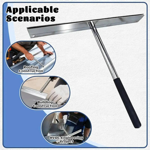 15.25 Inch Sheet Metal Bender With Sturdy Handle for roofing HVAC and construction scenarios