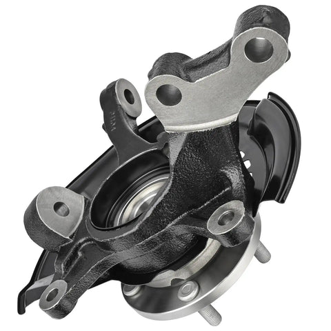 Front Left Driver Side Steering Knuckle With Wheel Hub Assembly For Camry 2004 2005 2006 2.4L Direct Fit Replacement Suspension Kit Built In USA