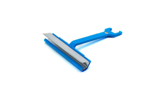 Magnetic PPC and PPF Clip Cleat Tool For 6 Inch Duct Tool Real Easy To Use For Seam Welds Heavy Duty Metal with blue handle