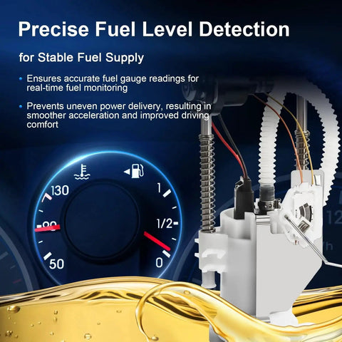 High Quality Electric Fuel Pump Assembly With Sending Unit For 2001 2002 2003 Ford Ranger And Mazda B2300 B3000 B4000 2.3L L4 3.0L 4.0L V6 Replacement with gauge