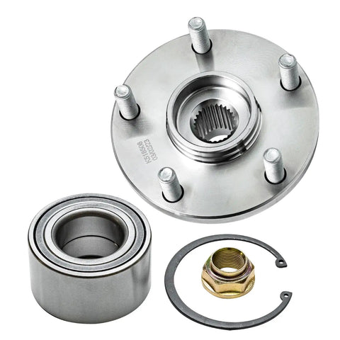 Front Wheel Bearing Hubs Pair For 1992-2003 Toyota Camry 2.2L 2.4L, 1999-2003 Toyota Solara 2.2L 2.4L, 1999-2003 Lexus RX300 AWD 5-Lug Durable