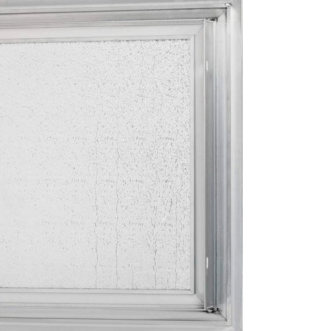 Premier 24x24 aluminum access panel door with keyed latch, insulated for exterior use, wall or ceiling mount