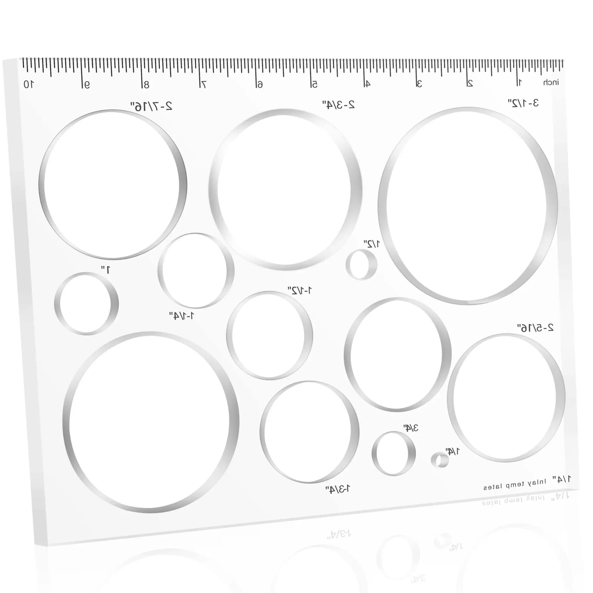 router template kit for woodworking - 13 Acrylic Templ...