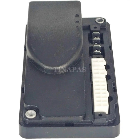 1212P-2501 motor speed controller for forklift; black enclosure with white 12-pin connector.