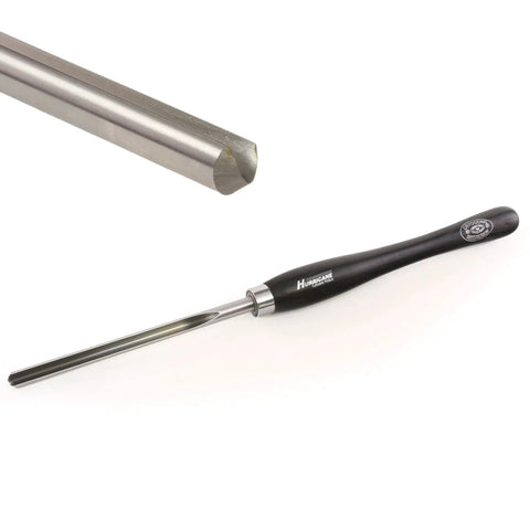 Pro Grade M2 Cryo Bowl Gouge Set For Woodturning With Five Eighths And One Half Inch Flutes Pro Series By Hurricane Turning Tools Cryogenic Treated High Speed Steel With Ash Handle Made In Sheffield England In Partnership With Crown Tools