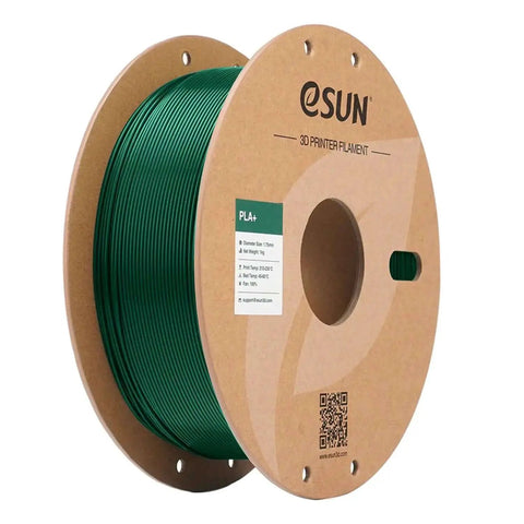 PLA Plus 1.75mm Filament For 3D Printers 1kg Cardboard Spool Pine Green High Strength And Toughness Low Shrinkage Minimal Warping