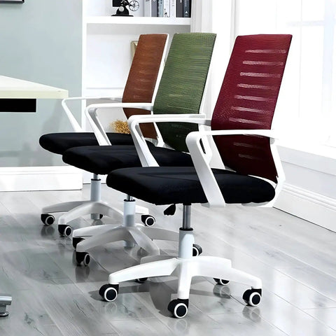 Colorful office chairs with Heavy Duty Office Chair Wheels Set Of 5 For 530 Lb Max Load Universal Silent Rubber Casters