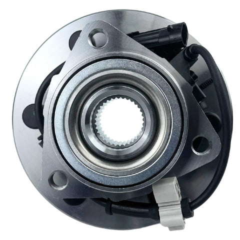 Pair Front Wheel Bearing And Hub Assembly For GM Trucks And SUVs Fits 1999 2007 Cadillac Escalade ESV Ext Chevrolet Silverado