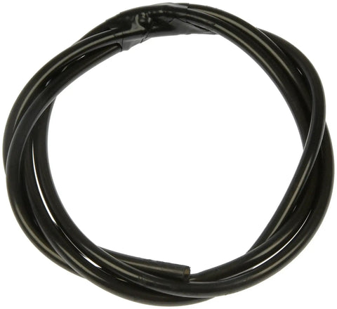 Coiled Hard Black Vacuum Tubing Multi Purpose 3 Foot Length Universal Fit for Vacuum Fluid Lines Tough PVC Vinyl Heat and Corrosion Resistant