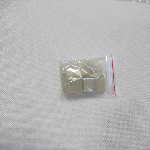 Bag of nylon hinges for RC airplanes, three sizes for aileron, rudder, and elevator surfaces, product focus keyword: Nylon Hinges For RC Airplanes skrnrhrery Three Sizes Square Loose Leaf Pack For Aileron Rudder And Elevator Surfaces Medium Size 0.63 To 1.14 Inches Easy To Install With Flexible Rotation Ideal For Model Aircraft Parts 16 Pack.