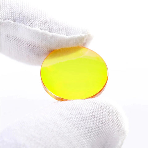 Holding ZnSe CO2 Laser Focus Lens 20mm Diameter With 63.5mm Focal Length For 40W To 200W Engraving High Transmittance Replacement