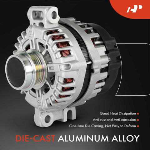 Alternator Drop In Replacement For Chevy Colorado 2017-2022 3.6L V6 And GMC Canyon 2017-2022 3.6L RWD 4WD 12V 150A