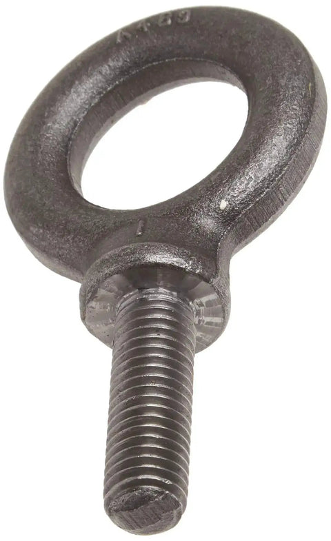 Half Inch Shoulder Eyebolt With 13 Threads Per Inch Four And One Thirty Second Inch Overall Length, forged carbon steel