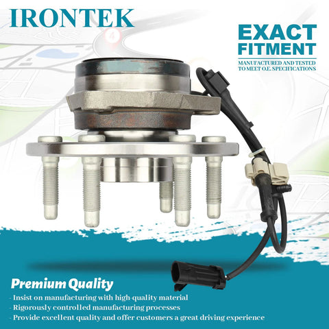 Front Wheel Hub Bearing Assembly For Four Wheel Drive And All Wheel Drive SUVs And Vans Fits Escalade Avalanche Express 1500
