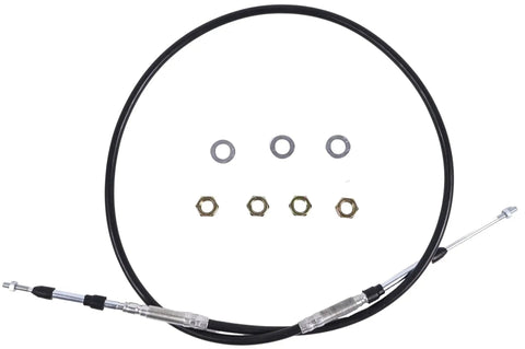72 Inch Universal Control Cable For 5200 Series PTO Valves Ideal For Dump Trucks Durable Hand Control With Stainless Rod