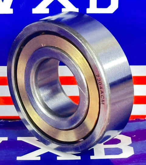 7204ACM Angular Contact bearing Bronze Cage 20x47x14 - VXB Ball Bearings