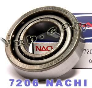 7206 Nachi Angular Contact Bearing 30x62x16 C3 Japan Bearings - VXB Ball Bearings