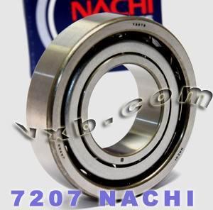 7207 Nachi Angular Contact Bearing C3 Japan 35x72x17 Bearings - VXB Ball Bearings