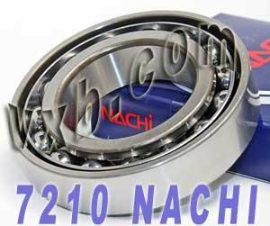 7210 Nachi Angular Contact Bearing C3 Japan 50x90x20 Bearings - VXB Ball Bearings