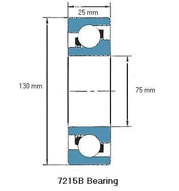 7215B Bearing Angular contact 7215B - VXB Ball Bearings